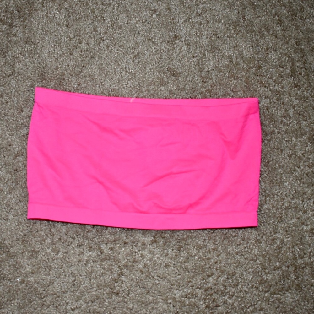 Neon pink Forever 21 bandeau